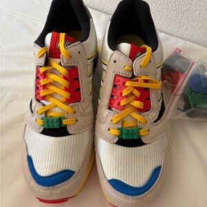 Nike Vibrant Red and Yellow Sneakers